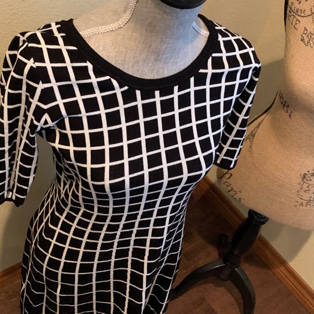 Large knit dress